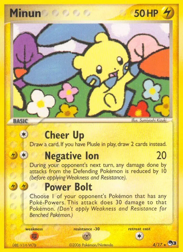 Minun, POP Series 3 4/17