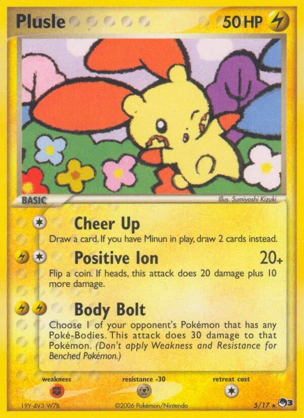 Plusle, POP Series 3 5/17