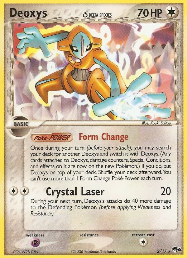 Deoxys, POP Series 4 2/17