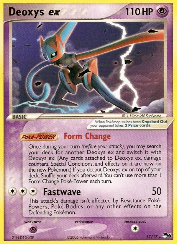 Deoxys ex, POP Series 4 17/17