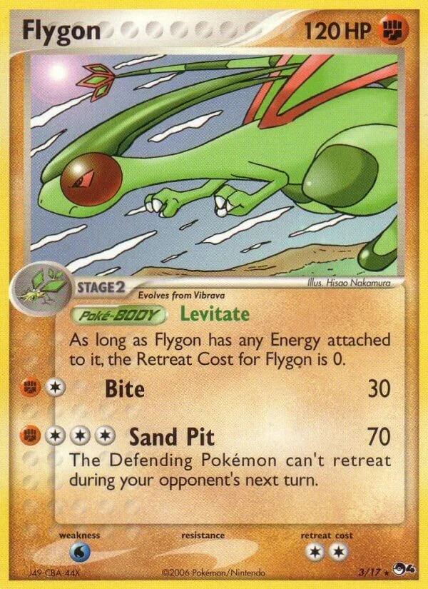Flygon, POP Series 4 3/17