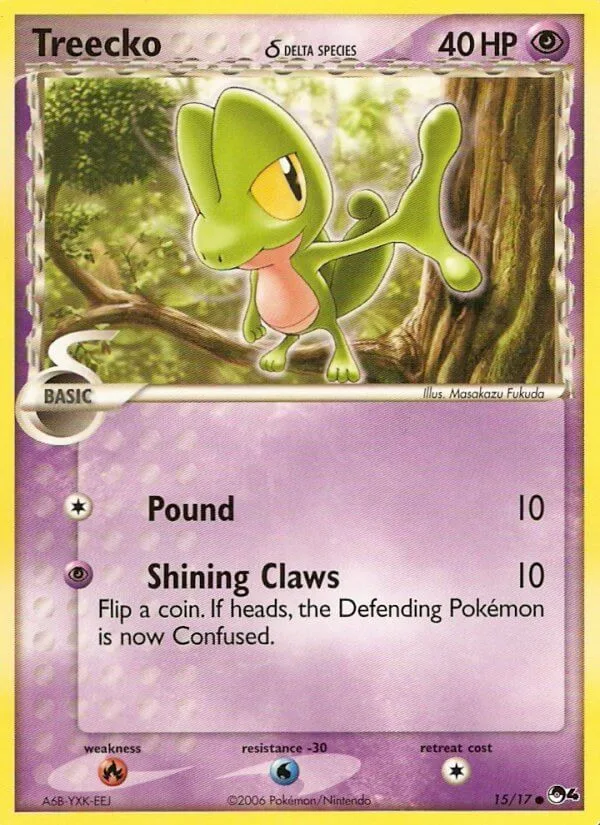 Treecko, POP Series 4 15/17