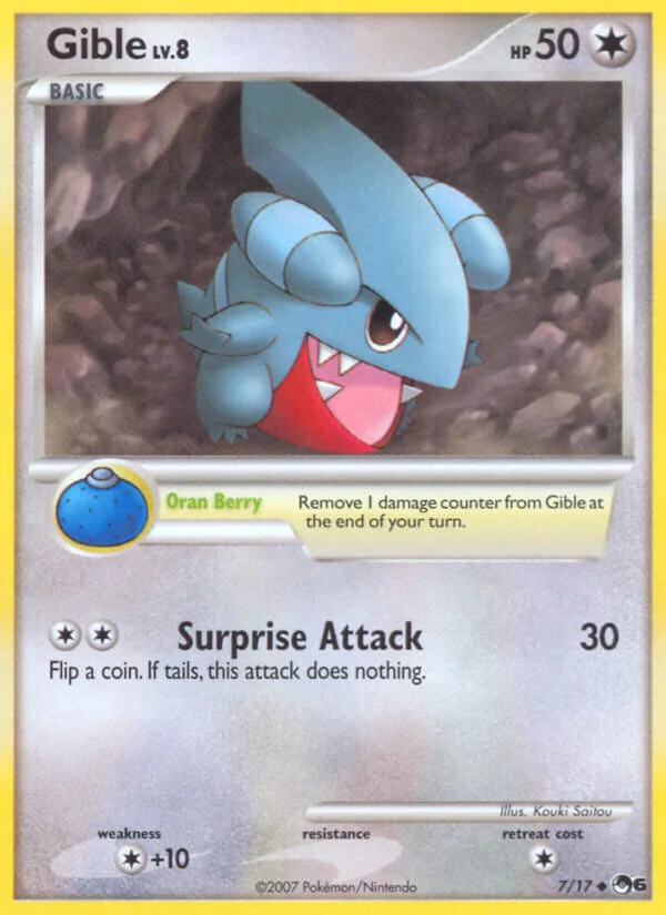 Gible, POP Series 6 7/17