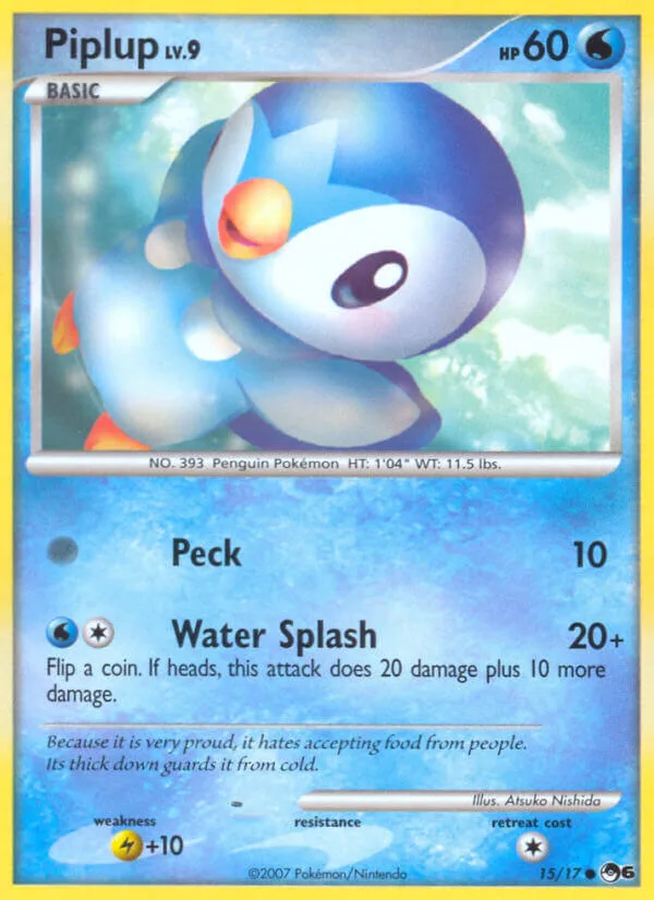 Piplup, POP Series 6 15/17