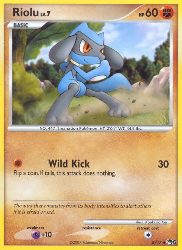 Riolu, POP Series 6 8/17