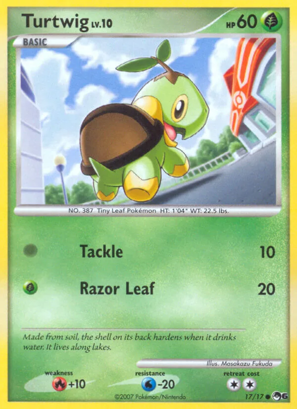 Turtwig, POP Series 6 17/17
