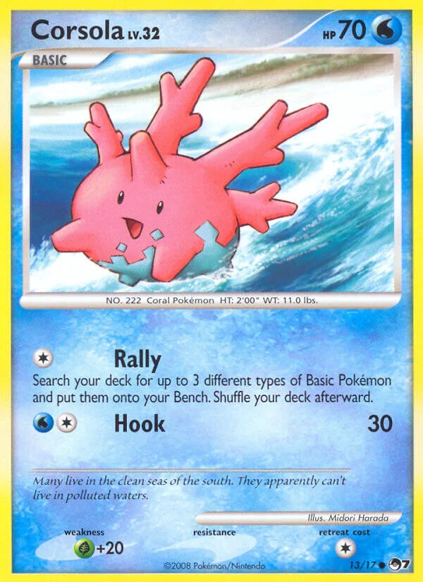 Corsola, POP Series 7 13/17