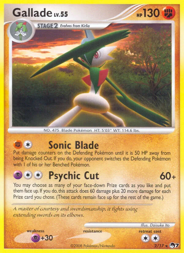 Gallade, POP Series 7 2/17