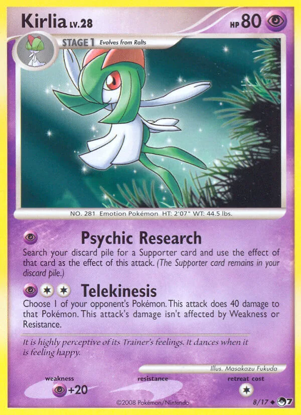 Kirlia, POP Series 7 8/17