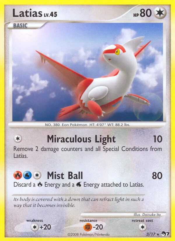 Latias, POP Series 7 3/17