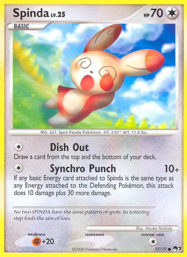 Spinda, POP Series 7 17/17