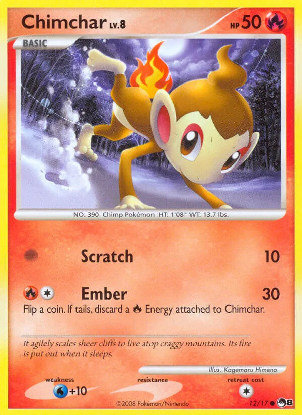 Chimchar, POP Series 8 12/17
