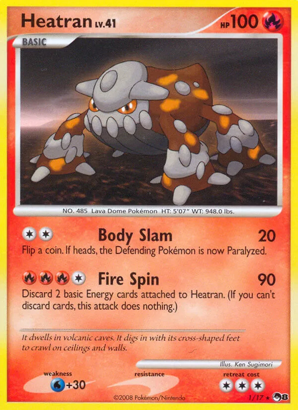 Heatran, POP Series 8 1/17