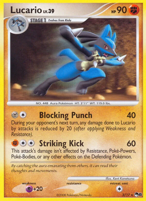 Lucario, POP Series 8 2/17