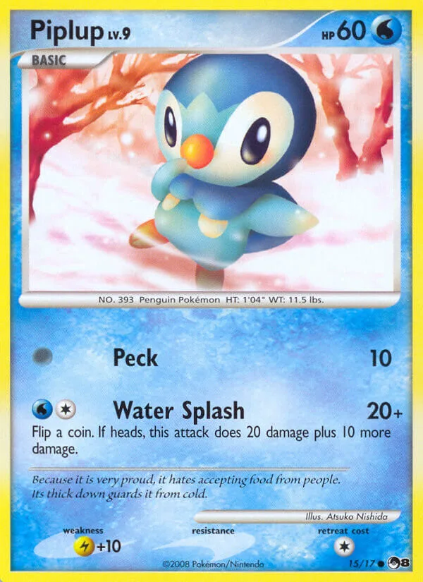 Piplup, POP Series 8 15/17