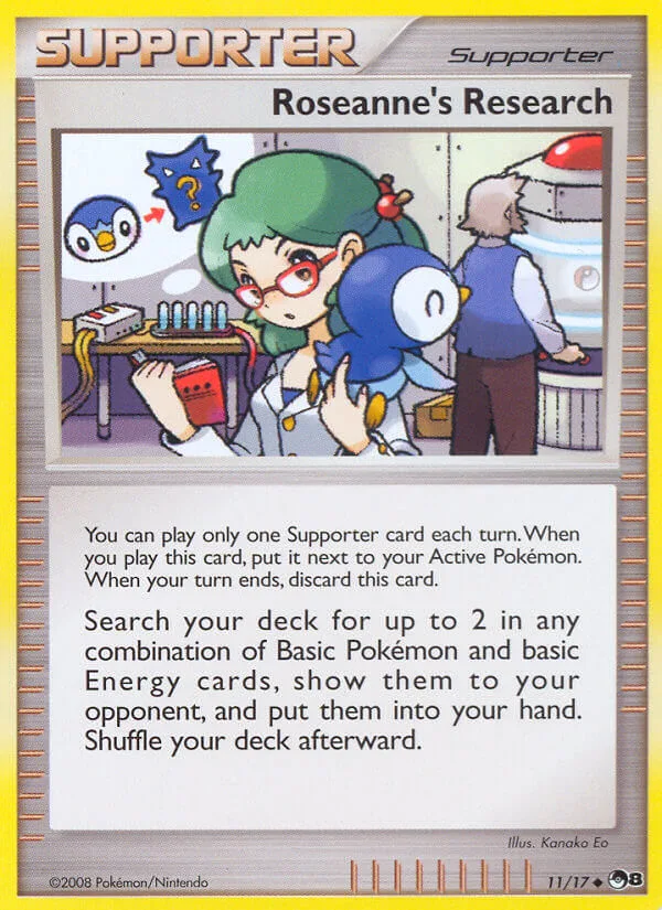 Roseanne’s Research, POP Series 8 11/17