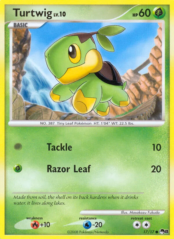 Turtwig, POP Series 8 17/17