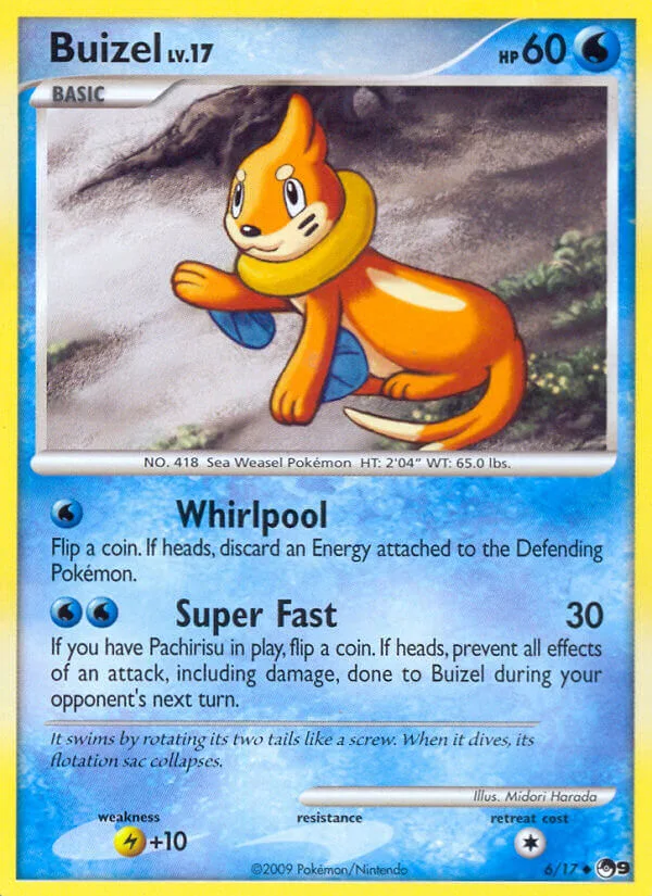 Buizel, POP Series 9 6/17