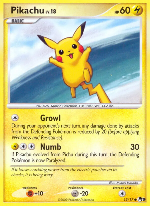 Pikachu, POP Series 9 15/17