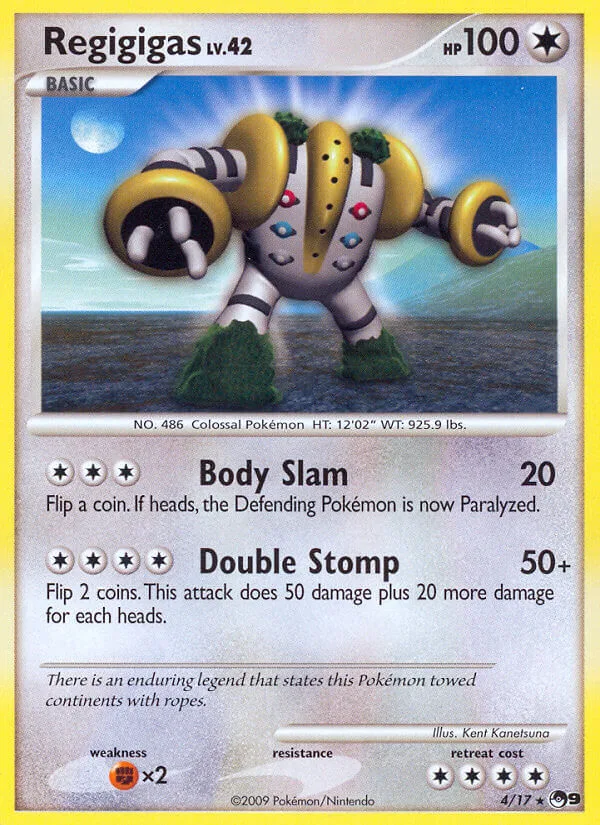 Regigigas, POP Series 9 4/17