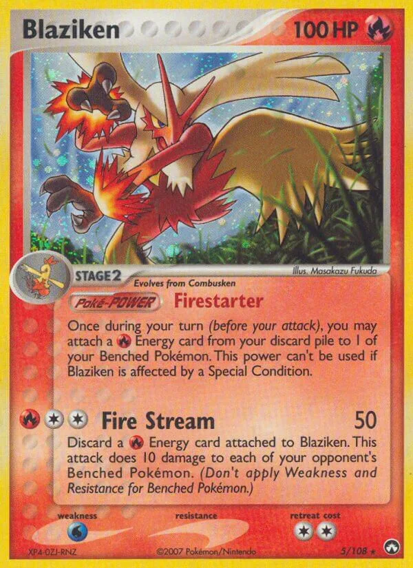 Blaziken, Power Keepers 5/108