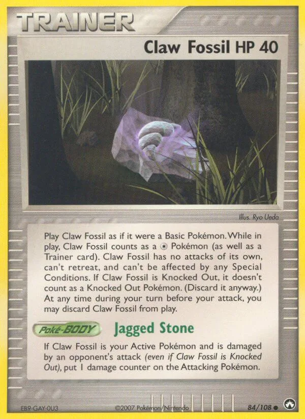 Claw Fossil, Power Keepers 84/108