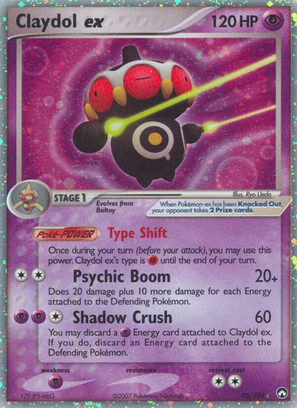 Claydol ex, Power Keepers 93/108