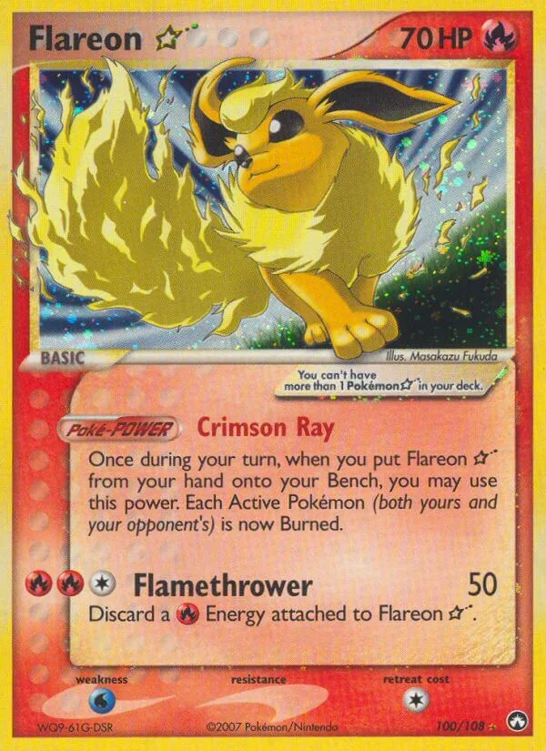 Flareon Star, Power Keepers 100/108