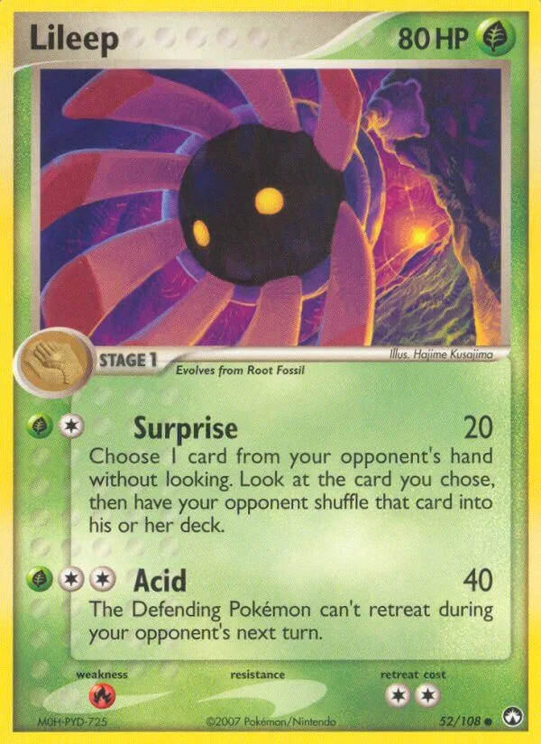 Lileep, Power Keepers 52/108