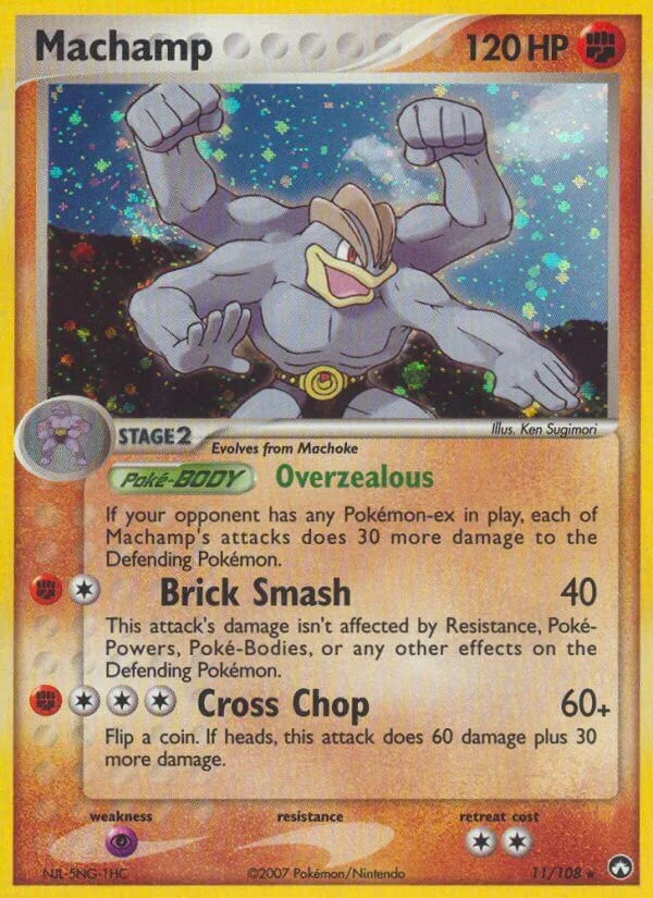 Machamp, Power Keepers 11/108