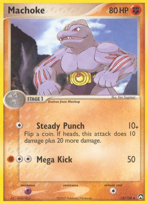 Machoke, Power Keepers 33/108