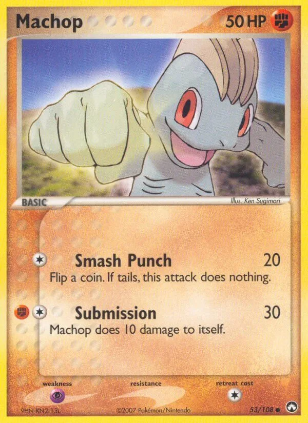 Machop, Power Keepers 53/108