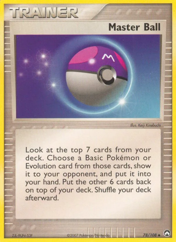 Master Ball, Power Keepers 78/108