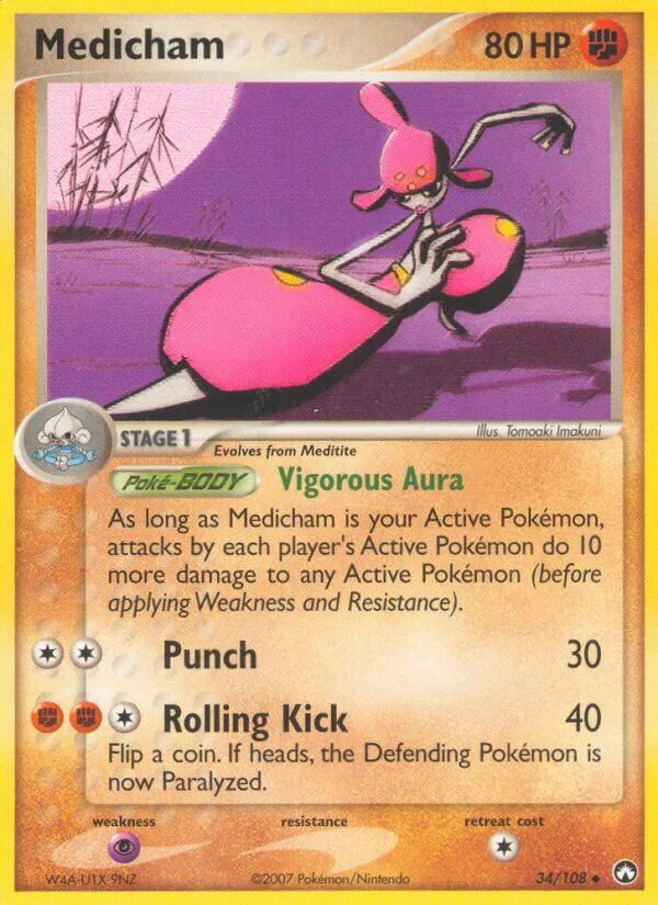 Medicham, Power Keepers 34/108