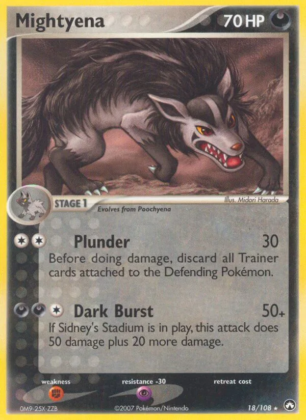 Mightyena, Power Keepers 18/108
