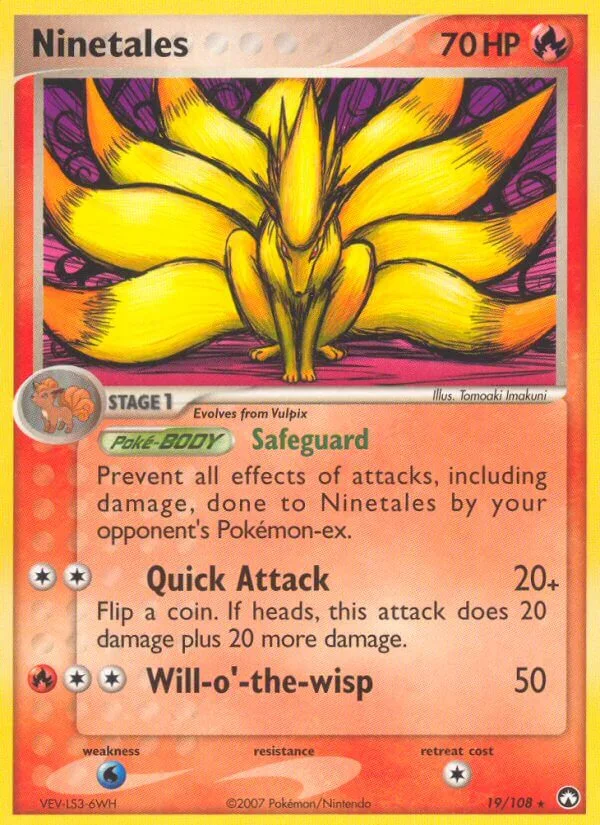 Ninetales, Power Keepers 19/108