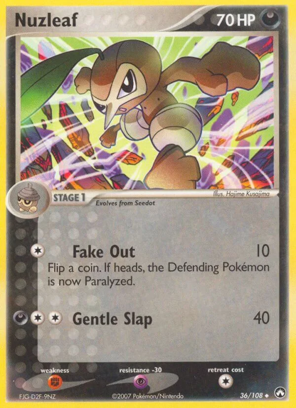Nuzleaf, Power Keepers 36/108