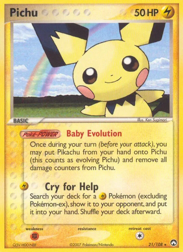 Pichu, Power Keepers 21/108