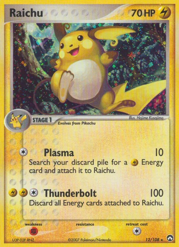 Raichu, Power Keepers 12/108