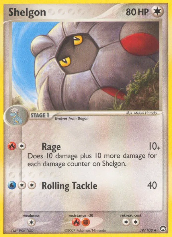 Shelgon, Power Keepers 39/108