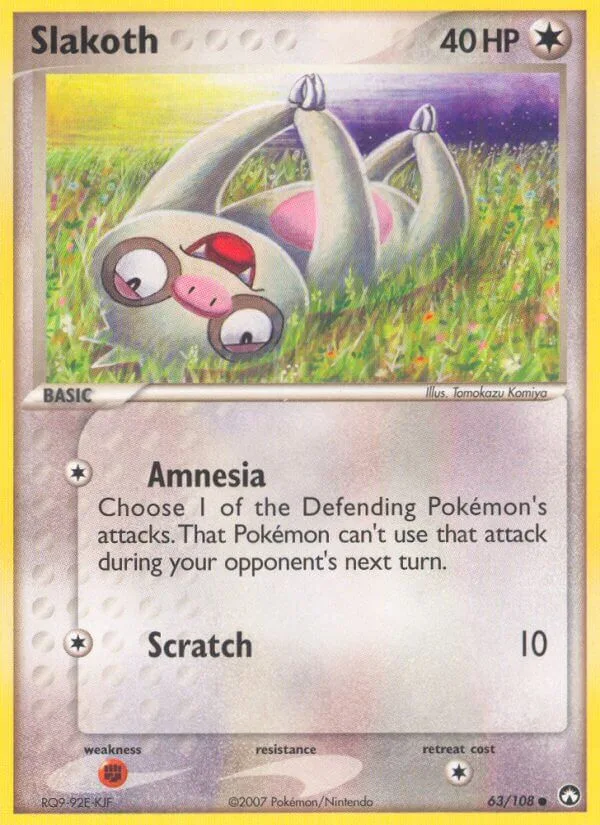 Slakoth, Power Keepers 63/108
