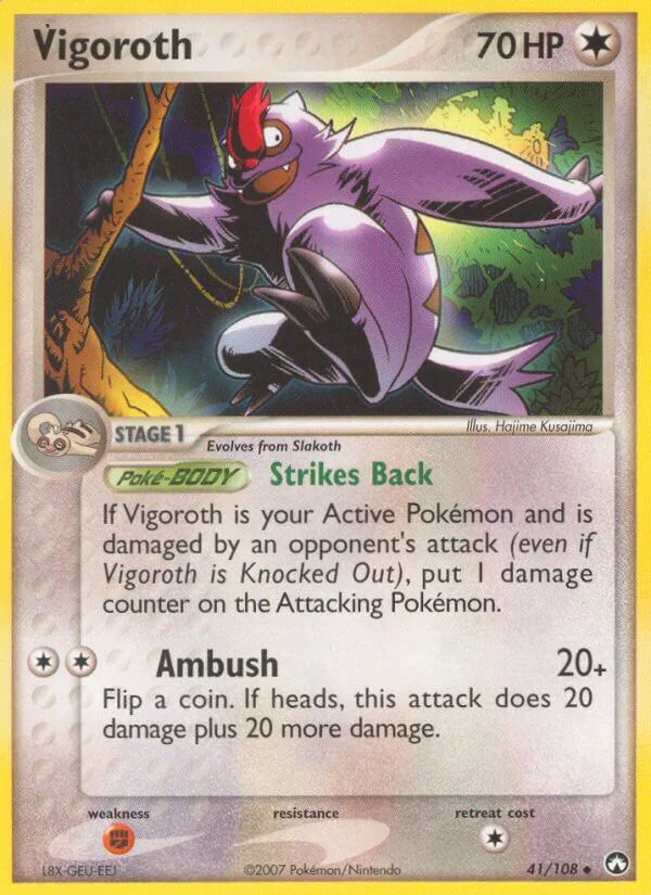 Vigoroth, Power Keepers 41/108
