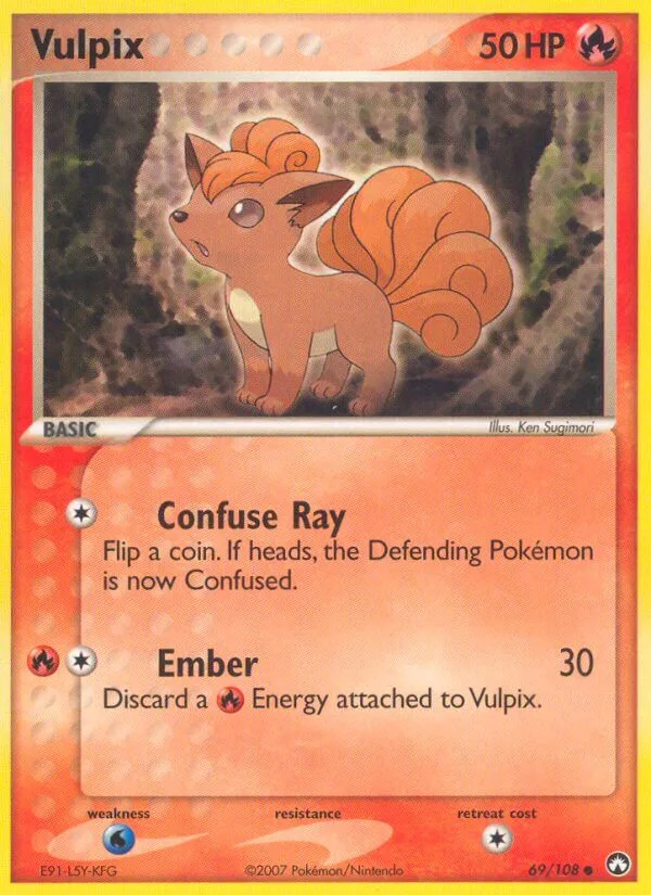 Vulpix, Power Keepers 69/108