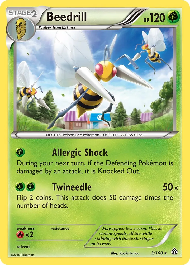 Beedrill, Primal Clash 3/160