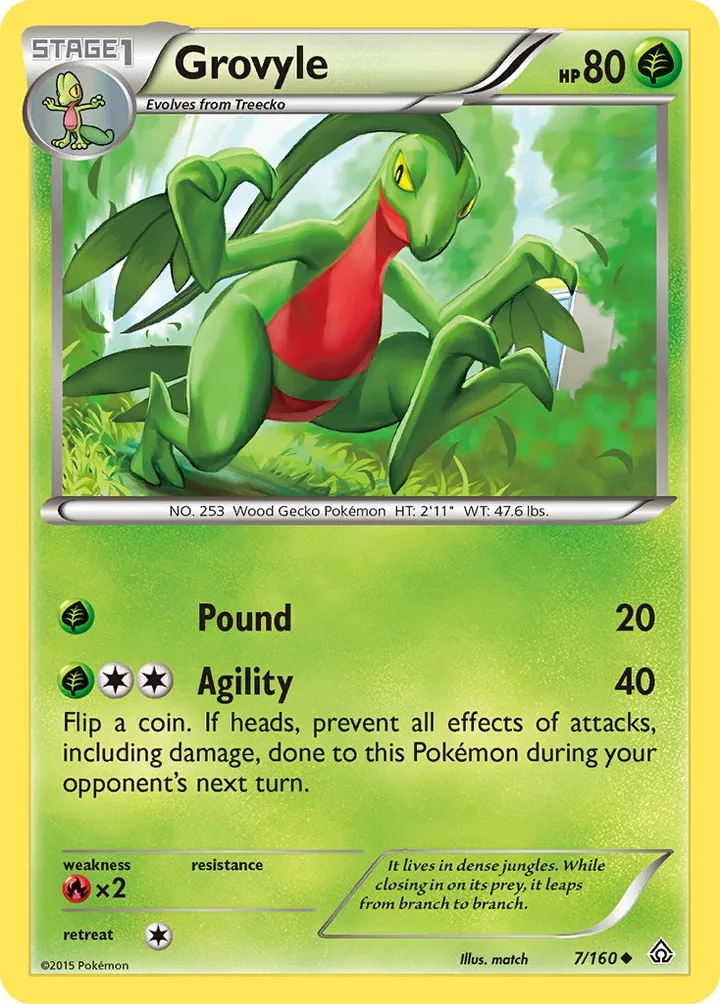 Grovyle, Primal Clash 7/160