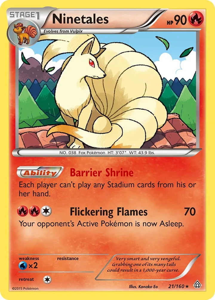Ninetales, Primal Clash 21/160
