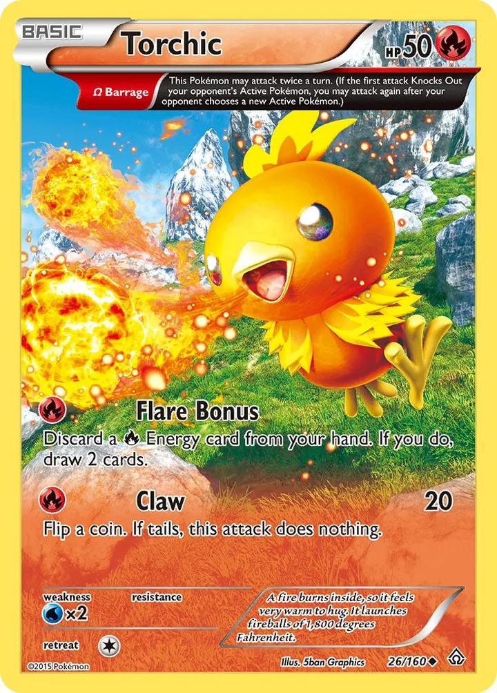 Torchic, Primal Clash 26/160