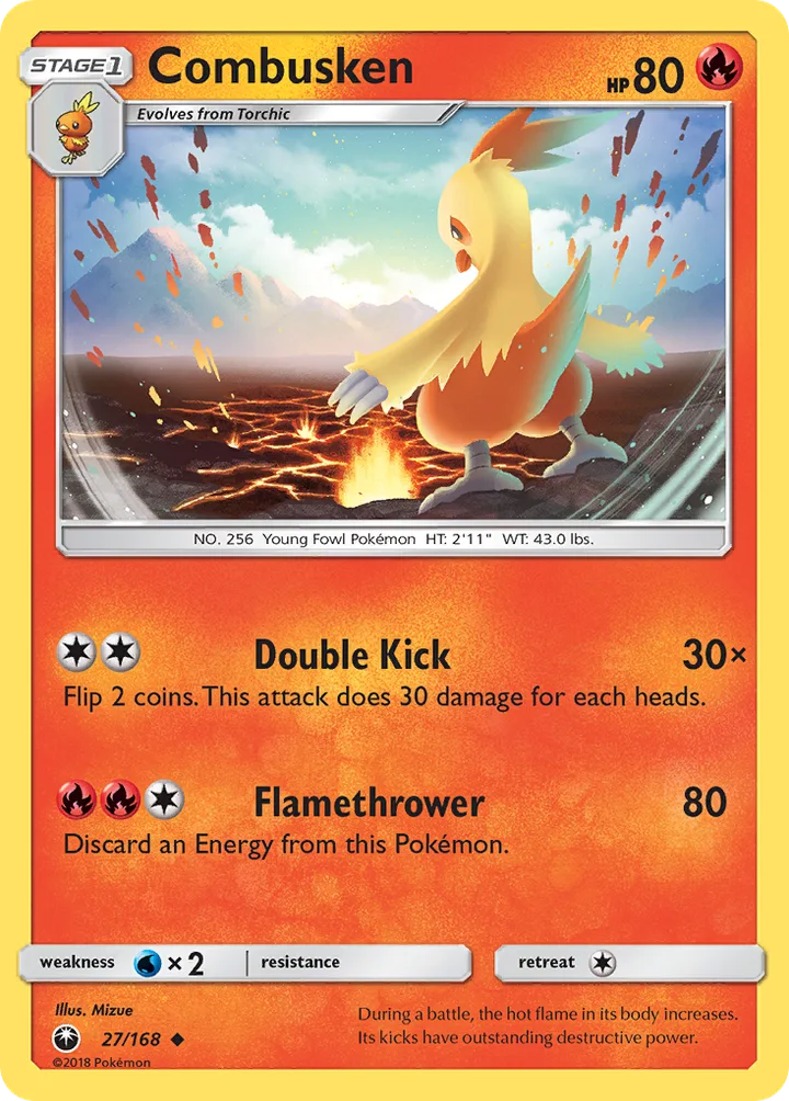 Combusken, Primal Clash 27/160