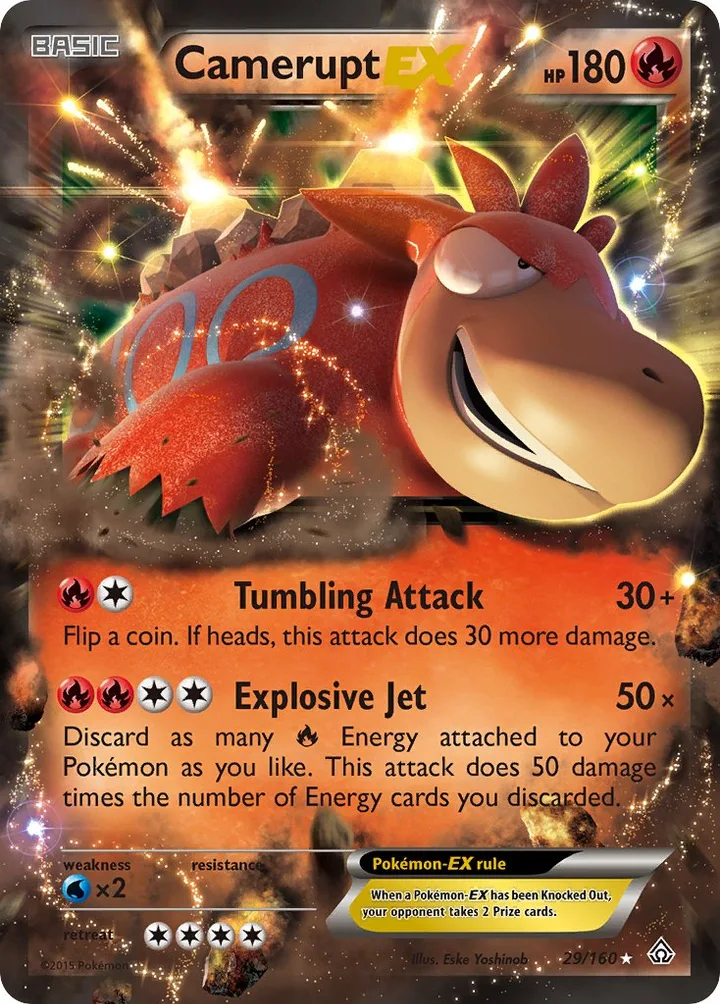 Camerupt-EX, Primal Clash 29/160