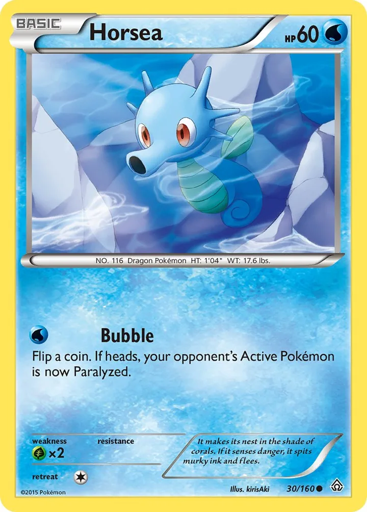 Horsea, Primal Clash 30/160
